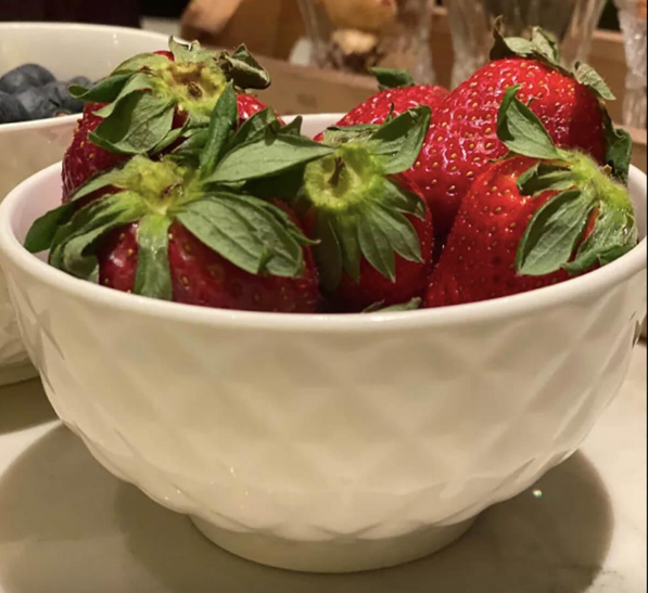 Bowl de Porcelana Diamond Branco 380ml - Lyor