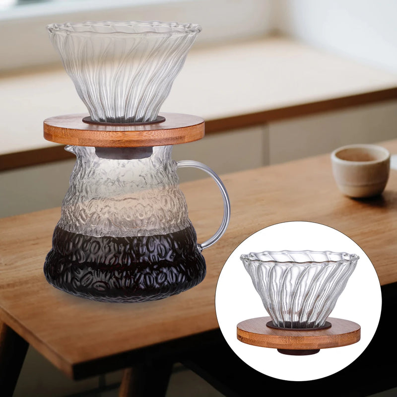 Funil de Vidro para Café - Vidro Borosilicato