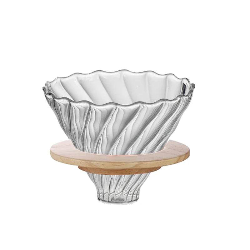 Funil de Vidro para Café - Vidro Borosilicato