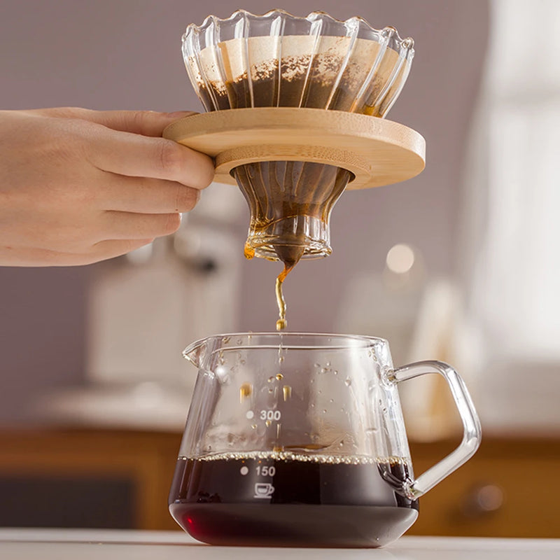 Funil de Vidro para Café - Vidro Borosilicato