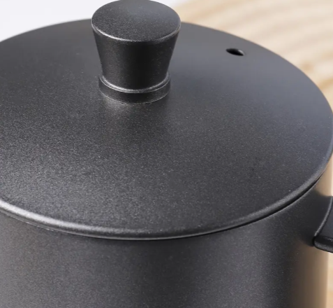 Cafeteira e Chaleira Pescoço de Ganso Preta Aço Inoxidável - 250ml e 350ml