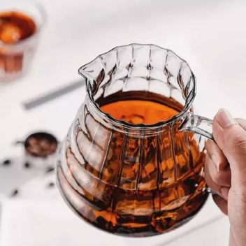 Cafeteira e Filtro em Vidro 700ml - Vidro Borosilicato